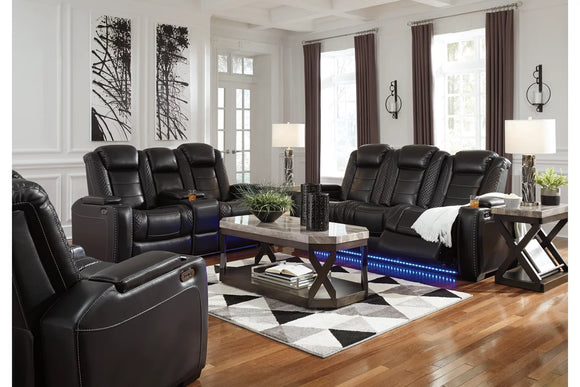 ASHLEY - PARTY TIME POWER RECLINING SOFA, LOVESEAT AND RECLINER SET