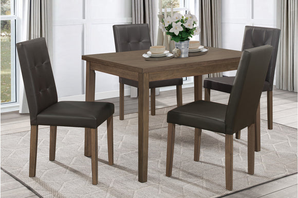 5039BR AHMET COLLECTION 5PCS PACK DINING SET