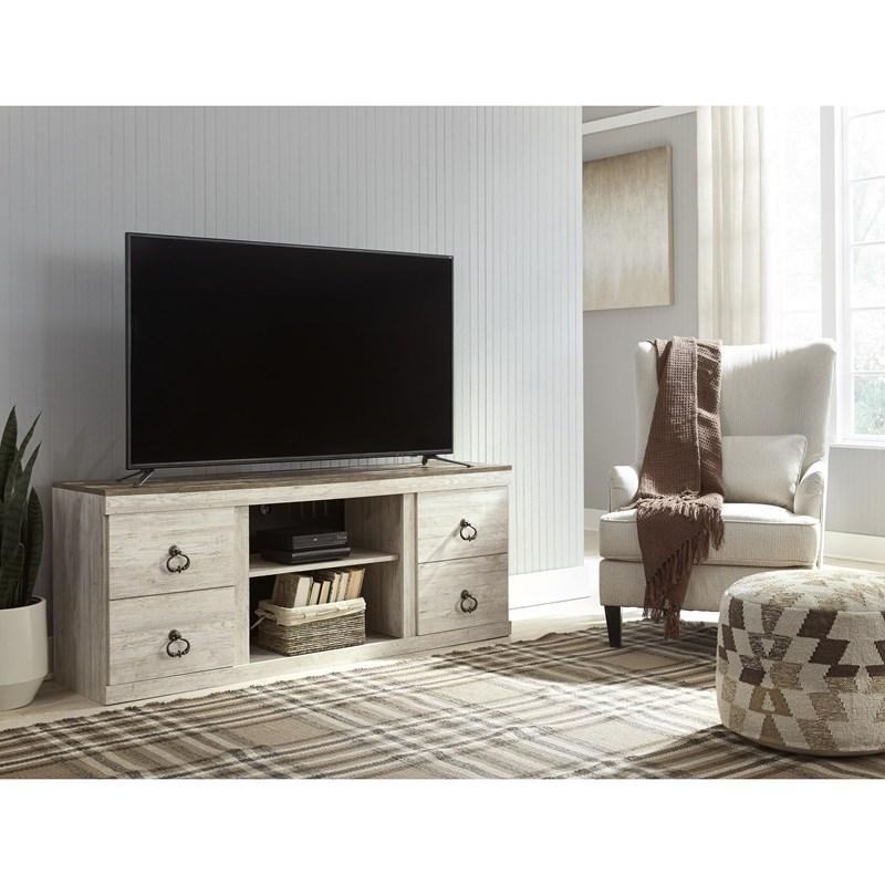 ASHLEY - MUEBLE TV TODOE 65 PULGADAS CON CHIMENEA ELÉCTRICA – Serra  Furniture