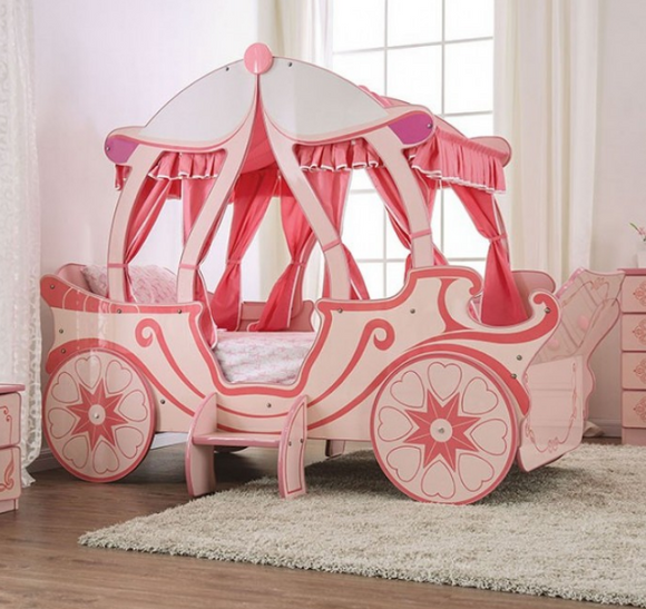ARIANNA TWIN SIZE BED - PINK
