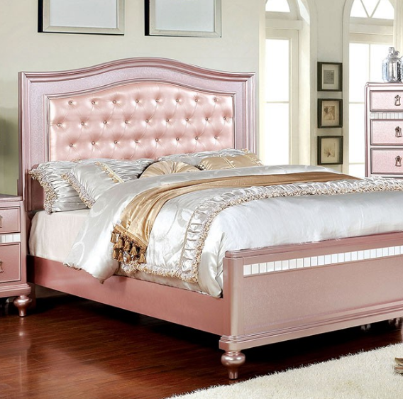 ARISTON TWIN / FULL / QUEEN SIZE BED - PINK