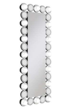 G961623 AGHES WALL MIRROR WITH LED LIGHTS