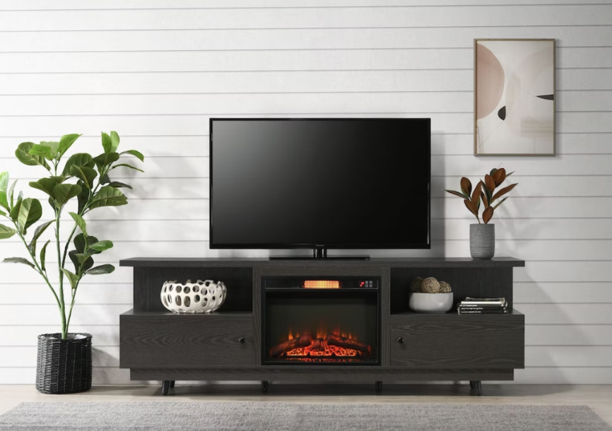 Mueble Televisor con chimenea – Vallmetal