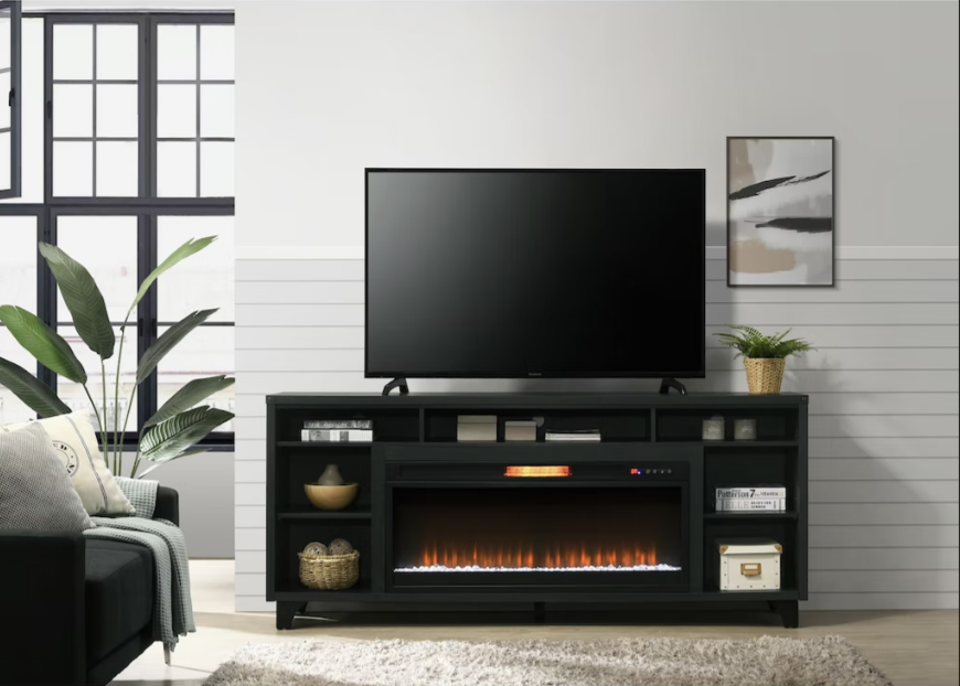Mueble de TV con chimenea Ref: 230