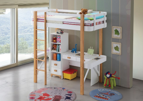RUTHERFORD - TWIN SIZE LOFT BED