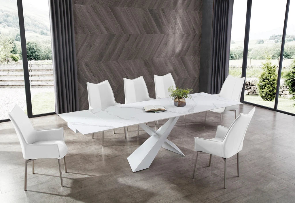 Vesper marble dining table online