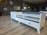 TURKISH WHITE TV STAND