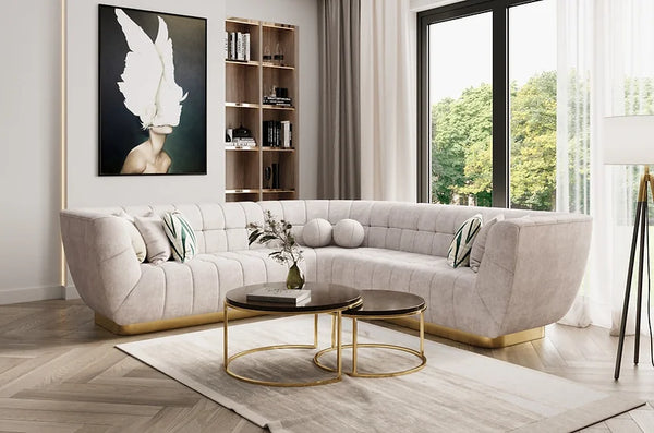 シールド　THE LIFE FORCE TRIO 『LIVING ROOM』 Trifecta Nature Power Reclining Sofa with Drop Down Table From