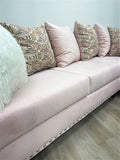 200 - SECTIONAL LIVING ROOM SET - PINK