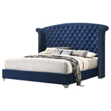 MELODY QUEEN/KING SIZE BED - BLUE