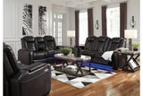ASHLEY - JUEGO DE SOFÁ RECLINABLE, LOVESEAT Y RECLINABLE PARTY TIME POWER