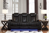 ASHLEY - JUEGO DE SOFÁ RECLINABLE, LOVESEAT Y RECLINABLE PARTY TIME POWER
