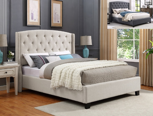 5111-ALL EVA QUEEN / KING SIZE BED - IVORY
