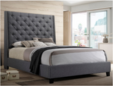 CHANTILLY QUEEN / KING SIZE BED - GREY