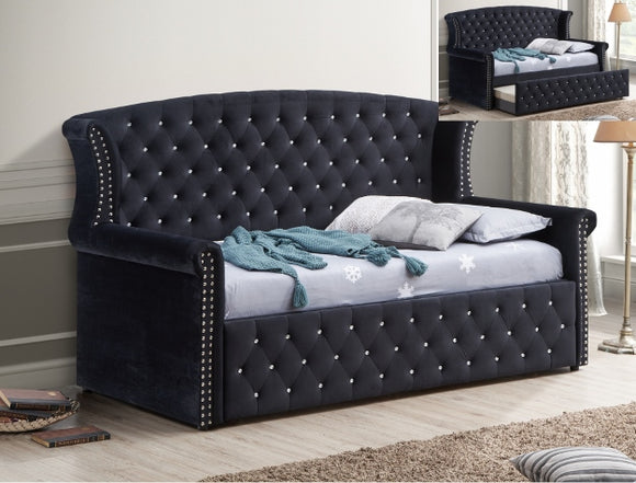 5333BK-SET LUCINDA DAYBED WITH TRUNDLE