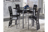 5532 SONA COLLECTION 5PK COUNTER HEIGHT DINING SET