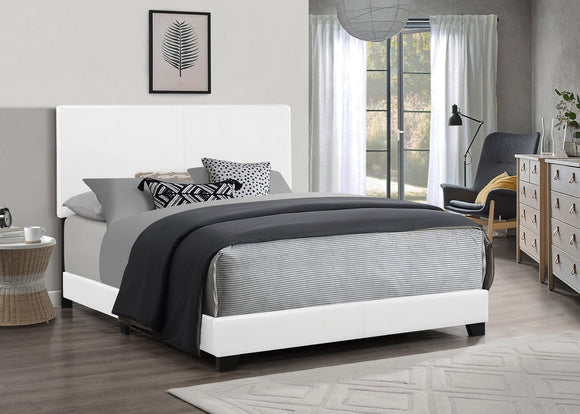 600PU TWIN / FULL / QUEEN / KING WHITE BED
