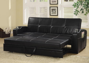 G300132 AVRIL SLEEPER SOFA BED WITH CUP HOLDERS