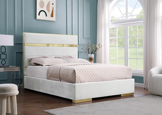 B810 CAMA PLATAFORMA CARTIER - MARFIL