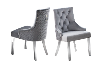 Juego de mesa alta + 6 sillas de mármol sintético – Arcoiris Furniture