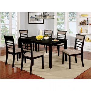 FAFNIR COLLECTION 7PCS DINING SET - ESPRESSO