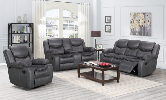 Leons leather recliner sofa sale