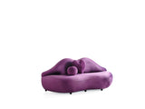 LOVESEAT DE TERCIOPELO MORADO LIPS