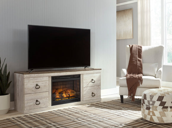 EW0200-168 - 60 INCH TV STAND WITH FIREPLACE
