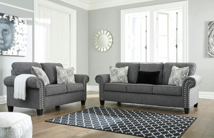 ASHLEY - AGLENO SOFA & LOVESEAT LIVING ROOM SET – Serra Furniture