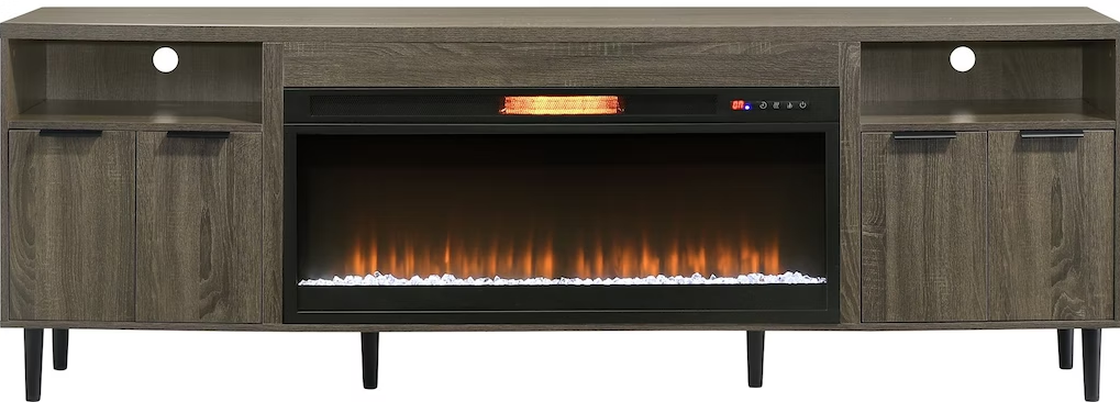 85 inch fireplace tv stand online