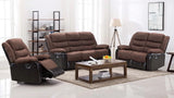 S8383 MIAMI RECLINING LIVING ROOM SET - BLACK