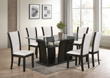 FLORIDA - TABLE & 6 CHAIRS DINING SET - GREY