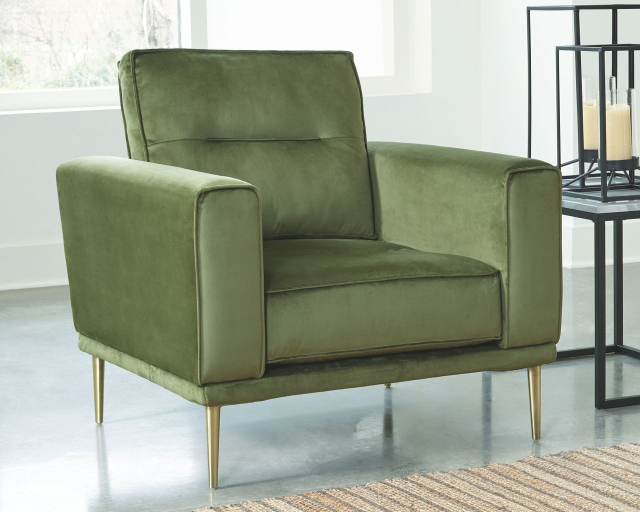 Ashley furniture green couch online