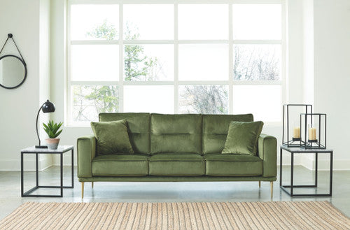ASHLEY MACLEARY LIVING ROOM SET GREEN