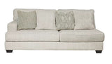 ASHLEY RAWCLIFFE PARCHMENT SECTIONAL LIVING ROOM SET