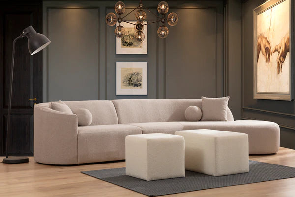 Mocha sectional deals