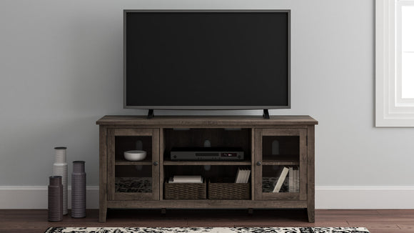 W283-68 - MUEBLE TV 60 PULGADAS CON CHIMENEA – Serra Furniture
